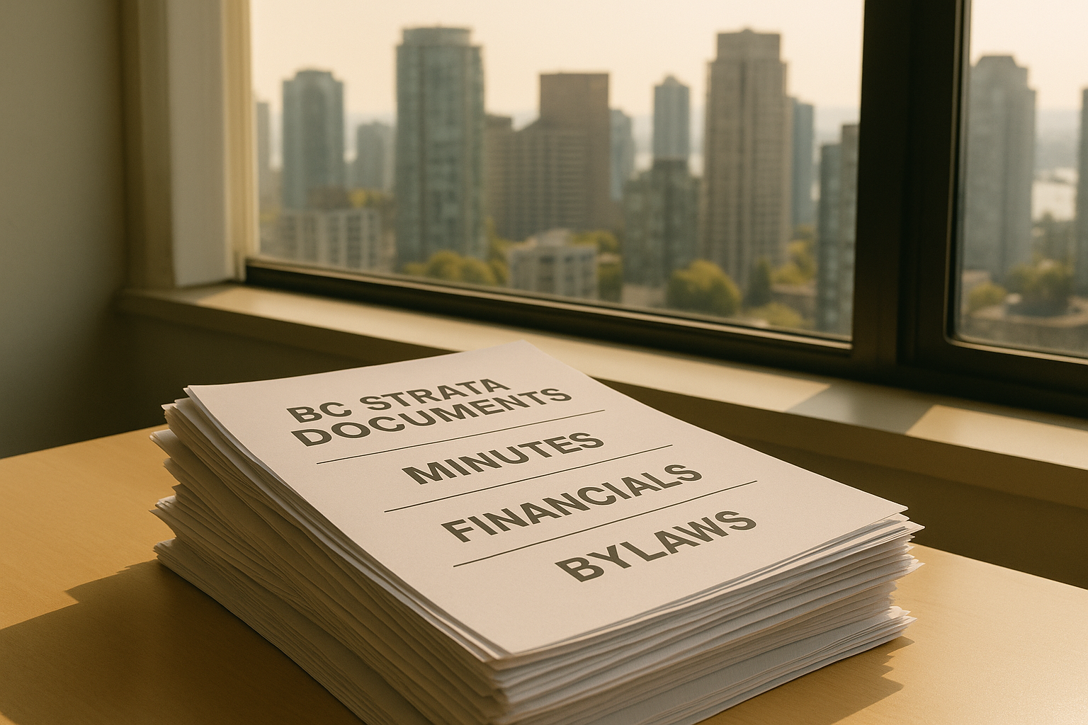 Reading BC Strata Documents Like a Council Member—Before You Offer