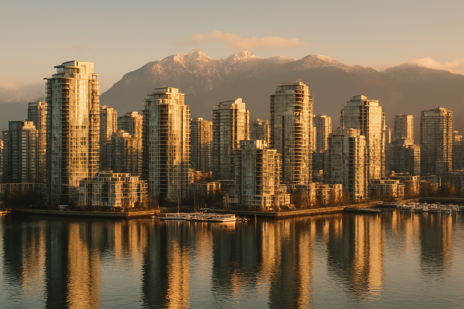Vancouver, BC skyline
